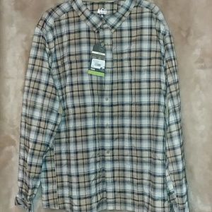 💥NWT💥 REI Sahara Plaid Shirt